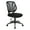 Black, variant on Office Star Products Screen Back Armless Task Chair with Purple Mesh and Dual Wheel Carpet Casters