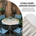 thumbnail image 2 of Eucalyptus Leaves Round Tablecloth for 55-60 Inch Tables,Fitted Table Cover with Elastic Edge,Sage Green Spring Botanical Rustic Waterproof Outdoor Table Cloth Protector for Patio Garden Dinner, 2 of 9
