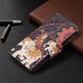 thumbnail image 4 of Dteck For Samsung Galaxy A71 4G Magnetic Patterned Leather Wallet Zipper Card Holder Stand Shockproof Case Cover ,Elephant, 4 of 5