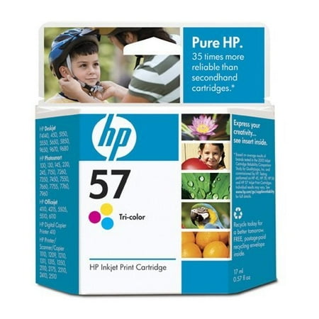 HP 57, (C6657AN) Tri-color Original Ink Cartridge