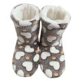 thumbnail image 2 of DQrwqpou Calcetines Mullidos Y Peludos Cómodos para Otoño Invierno (corazón Beige Marrón), 2 of 9