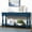 Navy Blue, variant on Noble House Adelaide 63" Console Table, Solid Wood Frame Mid-Century Entryway Storage, Retro Blue