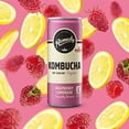 thumbnail image 4 of Remedy Raw Organic Kombucha Tea - Sparkling Live Cultured Drink - Sugar Free Raspberry Lemonade - 8.5 Fl Oz Can, 24-Pack, 4 of 8