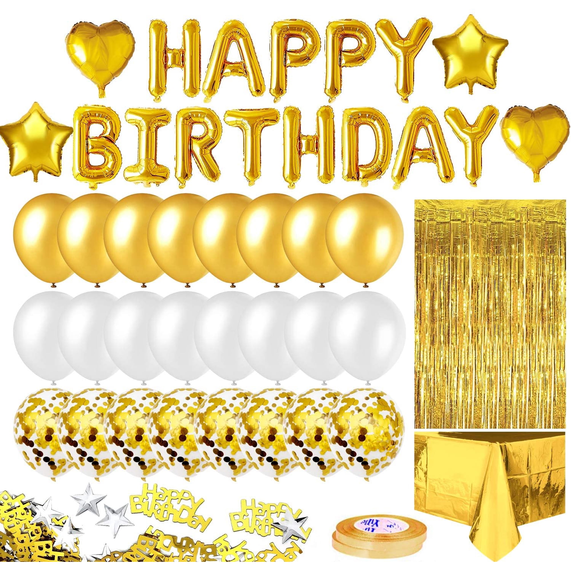 Lot De Ballons Remplis De Confettis Pour Anniversaire - Décoration De Fête éclatante - 6 Ou 12 Pièces