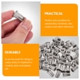 thumbnail image 4 of MasteelfCA 10 Pcs Écrou Rivet en Acier Inoxydable Écrou Tête Plate Écrou Rivet Durable, 4 of 8