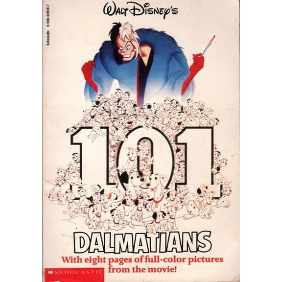 Pre-Owned Walt Disney's 101 Dalmatians (Paperback) 0590449397 9780590449397