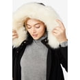 thumbnail image 4 of Ellos Women's Side-Snap Wool Parka Coat, 4 of 6