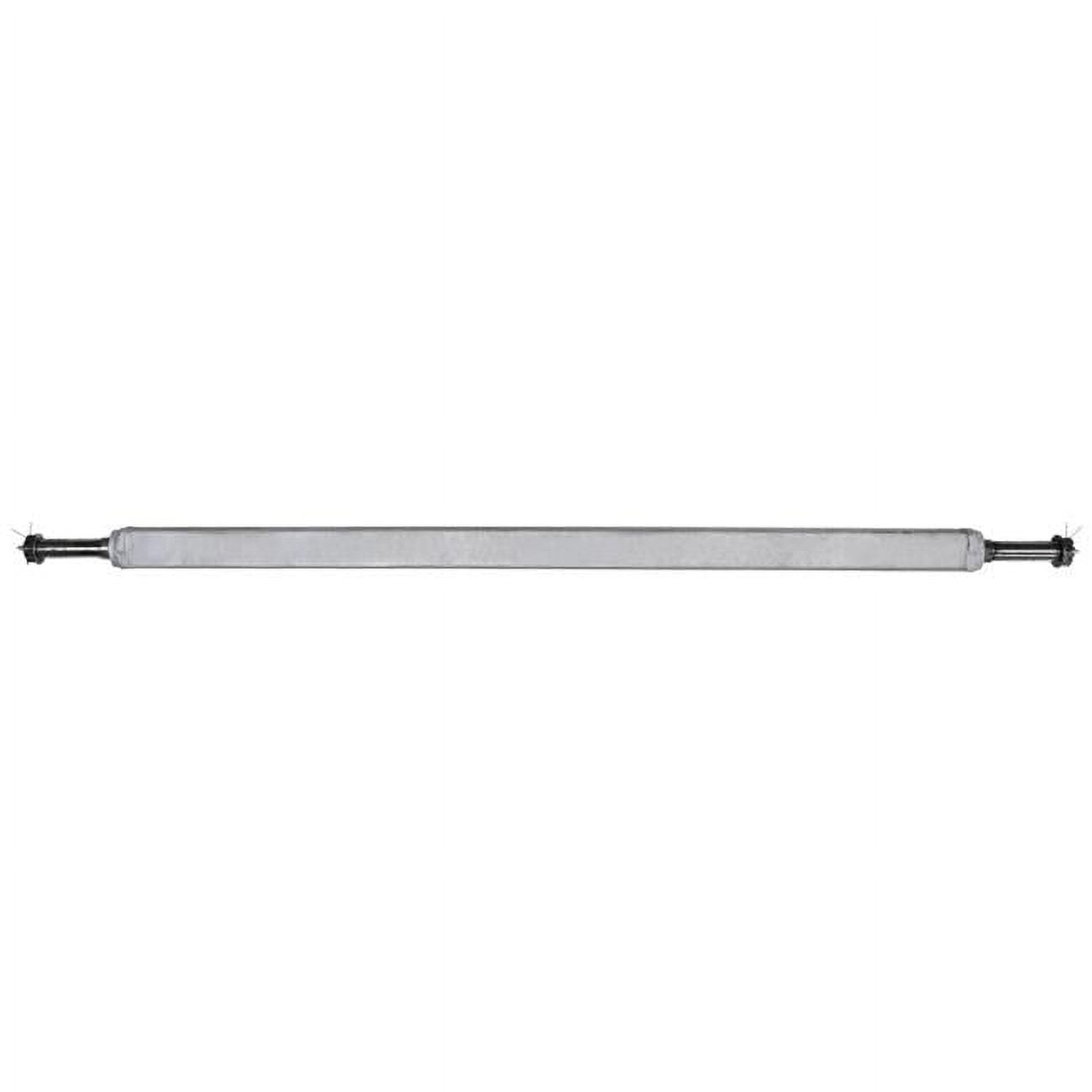 Tie Down Engineering 49547 2 in. Galvanized Square Trailer Axle - 2,000 lbs Capacity with 1.16 in. Spindles - 87 in. Hub Face