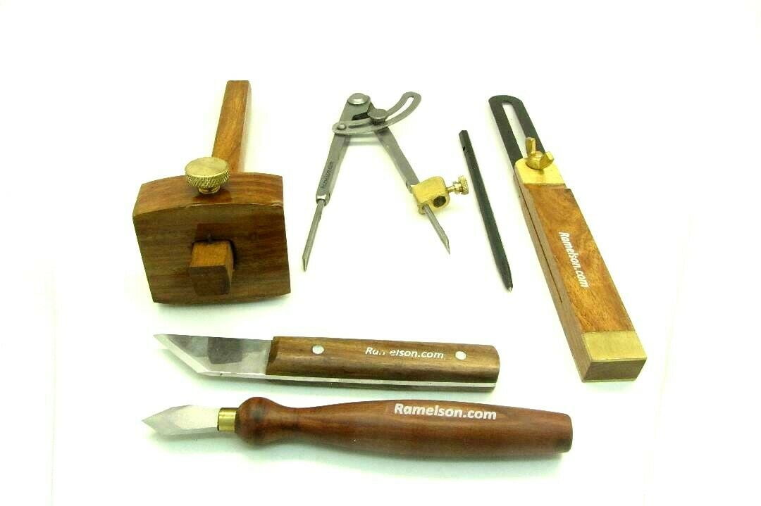 6pc Complete Professional Wood Marking/Striking Carving Drawing Knife