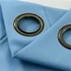 thumbnail image 3 of BLOQUEO PANELES DE CORTINA DE OJOS VENTANA SUAVE DRAPE VALANCE atención FÁCIL Azul 100x130cm, 3 of 9