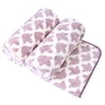 thumbnail image 6 of JML 2 Pack Bath Towels, Super Soft, Absorbent, Microfiber Bath Towel Set, Purple, 6 of 6