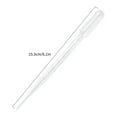 thumbnail image 3 of Eigraketly 100 unids/set 3ml pipetas transparentes desechables de plástico seguro transferencia de cuentagotas pipetas graduadas suministros para Artesanía PC 1, 3 of 6