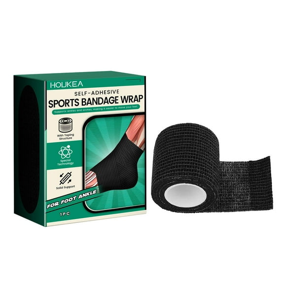 Cinta deportiva atlética, cinta atlética de soporte ligera y portátil, cinta deportiva para fútbol, gimnasio de escalada para tobillo