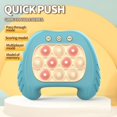 thumbnail image 2 of Decompression Breakthrough Puzzle Game Machine Speed Push Game Console Children Press Music Whack A Mole Decompression Artifact Puzzle Boys And Girls Toys, 2 of 4