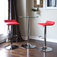 thumbnail image 2 of Bronte Living Tabouret de Bar en Similicuir avec Hauteur Réglable, Design Pivotant à 360°, Dossier Bas, Protection du Sol et Base Piédestal avec Repose-Pieds Confortable pour Cuisine, Bar - Série Miranda - Ensemble de 2, 2 of 9