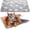 Double Star, variant on 2 count Large Self Warming Pad Self Heating Mat Bed Crate Pet Blankets Thermal Heated Bed Mat for Outdoor Indoor Kittens Puppies (Large ,41 x 29)