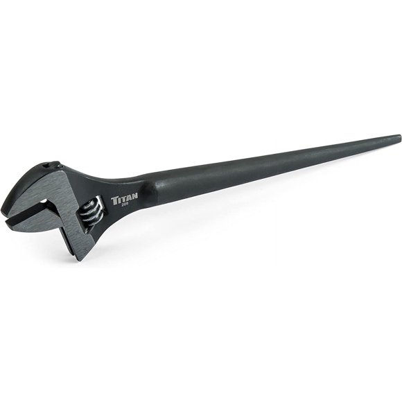 TRAHOO-209 Adjustable Construction Spud Wrench, 8-Inch