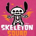 thumbnail image 3 of Lilo & Stitch - Skeleton Squad - Toddler And Youth Girls Short Sleeve Graphic T-Shirt, 3 of 5