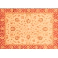 thumbnail image 1 of Ahgly Company Indoor Rectangle Oriental Orange Traditional Area Rugs, 8' x 10', 1 of 4