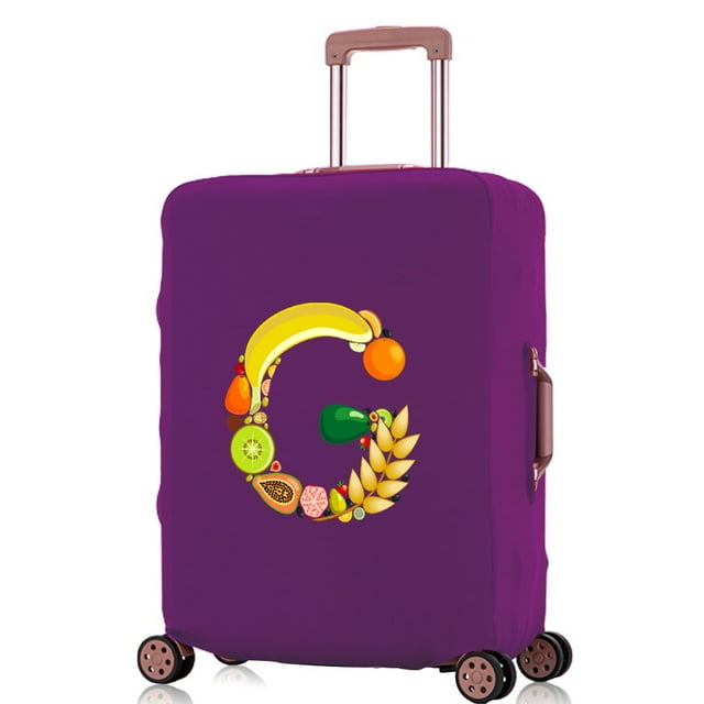 Travel Accessories Luggage Covers Travel Suitcase Cover Protector Reusable Washable 18-32inch Fruit Printed Pattern Series 8fruit G L