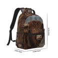 thumbnail image 2 of Disketp Yak Backpack - Comfortable Daypack with The right laptop for you Spacious Main Compartment & other poket - {designName} print, 2 of 4