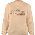 thumbnail image 2 of Skyline Bangkok Sweatshirt Unisex 3X-Large Sand, 2 of 5