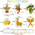 thumbnail image 5 of 12pcs Fiesta Mexican Party Table Decoration Centerpiece - 8” Paper 5 Cinco De Mayo Party Table Decoration Honeycomb for Fiesta Mexican Themed Taco Party Birthday Day of the Dead Decor Supplies, 5 of 10