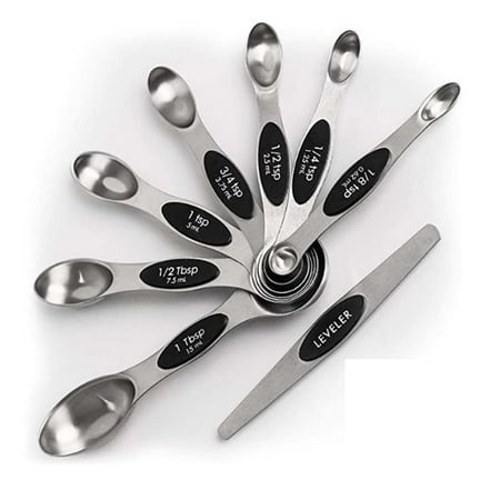 

Stainless Steel Double-headed Measuring Spoon 8-piece Set Seasoning Spoon Clearance Sale