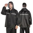 thumbnail image 1 of Raincoat For Women Waterproof Rain Jacket And Trousers Set In Black L 108X76X1CM 1 Set, 1 of 5