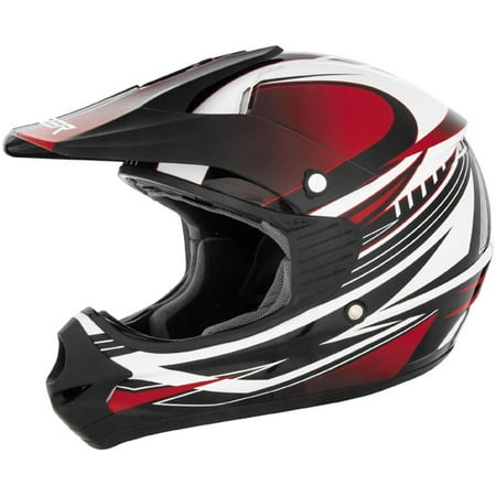Cyber Face Helmet - Cyber Helmets UX-23 Youth Dyno Helmet Red/Black Sm 640278