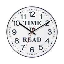 Infinity Instruments Time to Read 11.5'' Wall Clock