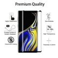 thumbnail image 5 of 5D Tempered Glass Screen Protector Curved [Case Friendly] Compatible With Samsung Galaxy Note9, 5 of 6