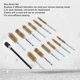 thumbnail image 4 of High quality 13-piece set of different sized bore brushes twisted wire cleaning, 4 of 5