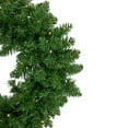 thumbnail image 4 of Northlight Pre-Lit Vernon Pine Artificial Christmas Wreath, 24-Inch, Warm White LED Lights, 4 of 4