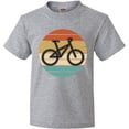 thumbnail image 3 of Inktastic Bicycle Vintage Cyclist Sunset Youth T-Shirt, 3 of 5
