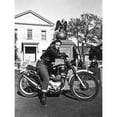 thumbnail image 3 of Hollywood Photo Archive 12x14 Black Modern Framed Museum Art Print Titled - Marlon Brando - The Wild One, 3 of 5
