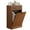 Walnut-02, variant on Tilt-Out Laundry Hamper Cabinet, Modern Fluted Trash Can Cabinet with Drawer, Freestanding Wooden Hidden Garbage Can Cabinet, for Kitchen, Bathroom, Laundry Room