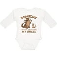 thumbnail image 3 of Inktastic Someday I'll Rock a Beard Like My Uncle-bearded Dragons Boys or Girls Long Sleeve Baby Bodysuit, 3 of 5