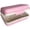 Pink, variant on Soap Dish with Lid Travel Soap Case Draining Soap Bar Holder Portable Soap Box Container for Traveling, Camping, Shower, Bathroom by Lofekea