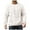 White, variant on ZCFZJW Men's Slim Fit Crewneck Pullover Sweater Winter Thick Warm Casual Chunky Cable Knit Comfort Heavy Long Sleeve Sweaters with Kangaroo Pockets White XL