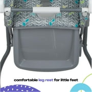 Cosco Kids Simple Fold Full Size High Chair with Adjustable Tray, Lula