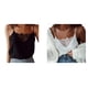 thumbnail image 2 of Mujeres Encaje Patchwork Espagueti Correa Chaleco Sin mangas Gasa Cuello en V Cami Top Advancent FS10872-05, 2 of 7