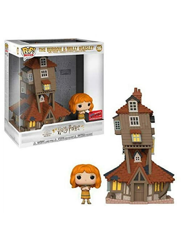 Funko Pop! Town - Harry Potter - The Burrow and Molly Weasley - #16 - Funko Fall Convention Exclusive