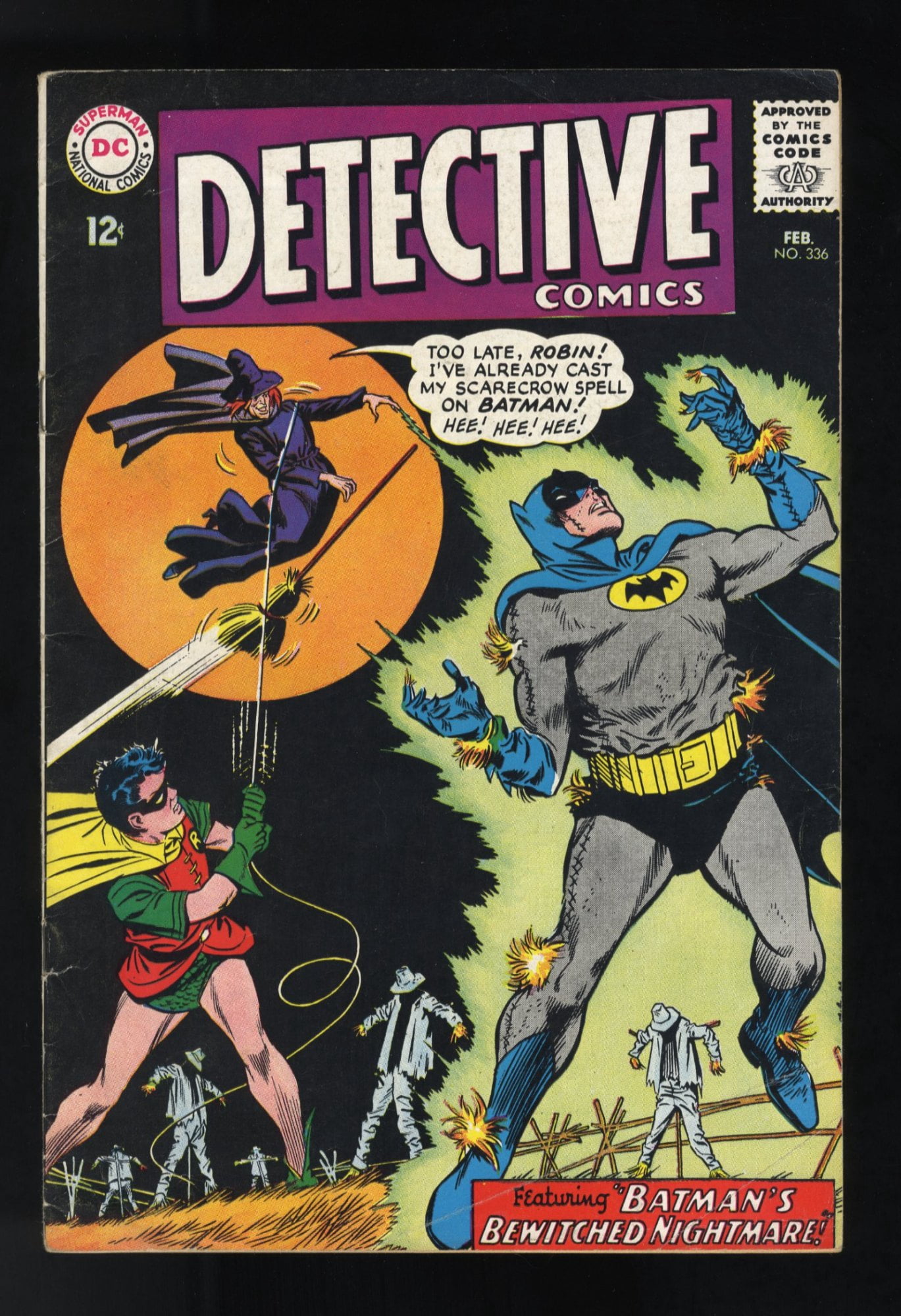 Cover of Detective Comics #336