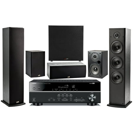 Yamaha 5.1-Channel Wireless Bluetooth 4K 3D A/V Surround Sound Multimedia Home Theater (Best Yamaha Home Theatre System)