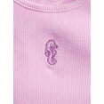 thumbnail image 2 of Wonder Nation Girls Knotted Tank Top, Sizes 4-10, 2 of 3