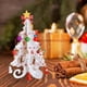 thumbnail image 3 of de Navidad Escritorio Chimenea Gabinete artesanal Decorativo con colgante pequeño Adorno de exhibición para fiesta Foto Prop Decoraciones Regalo Blanco Fernando Decoraciones del árbol del festival, 3 of 8
