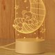 thumbnail image 4 of Ounissouiy Night Light 3D Plastic Animal Shape Lámpara de noche LED decorativa para el hogar para Home Shop Iluminación y accesorios, 4 of 6