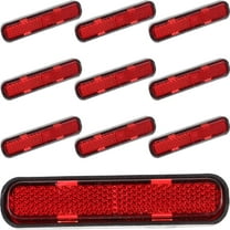 OATIPHO 10Pcs on Reflectors for Car Motorcycle Bike Safety Visibility