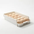 thumbnail image 2 of CNKOO Refrigerator Egg Storage Box Egg Bracket Artifact Can Be Stacked Drawer Type Kitchen Egg Box, 2 of 6